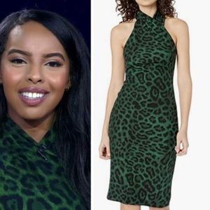Rachel Roy Women's Animal Print Sheath Dress